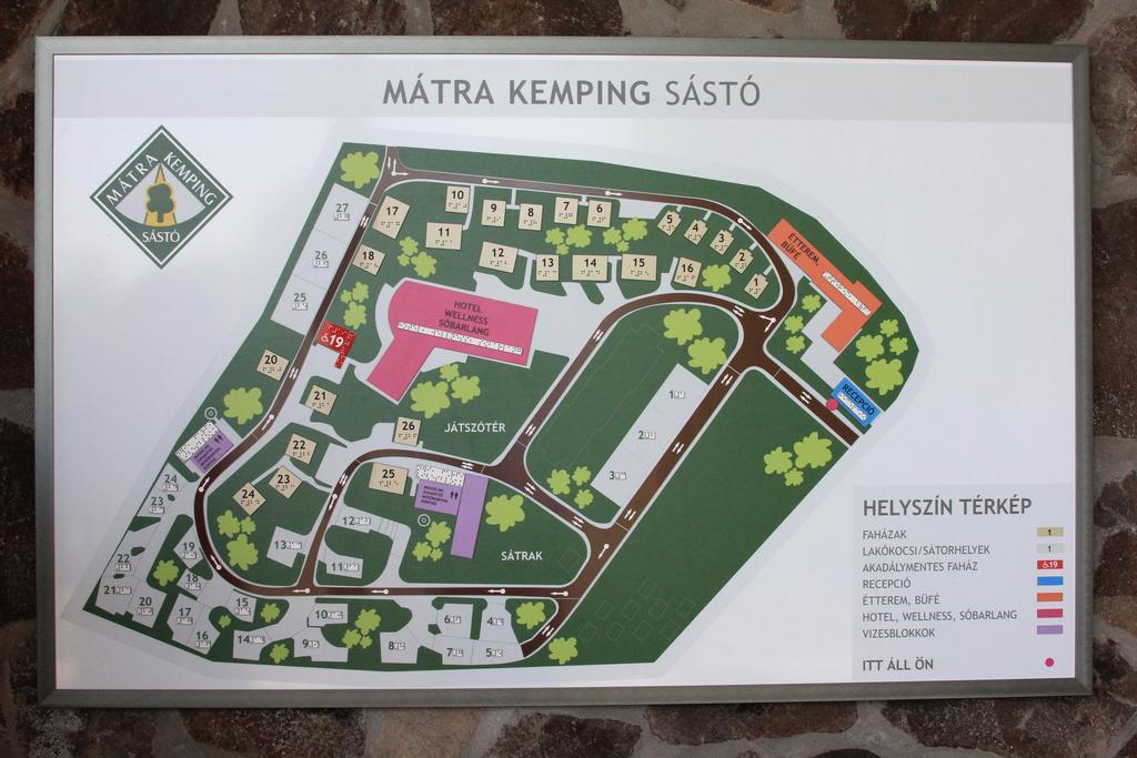 Matra Kemping Apartmanok Матрафюред Экстерьер фото